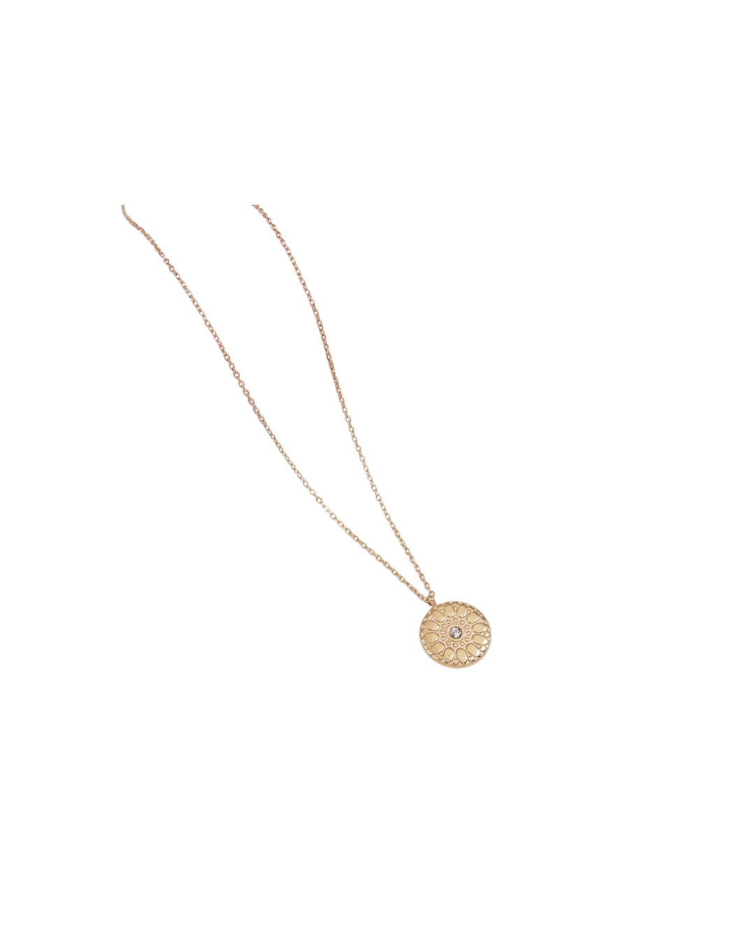 Medallion necklace