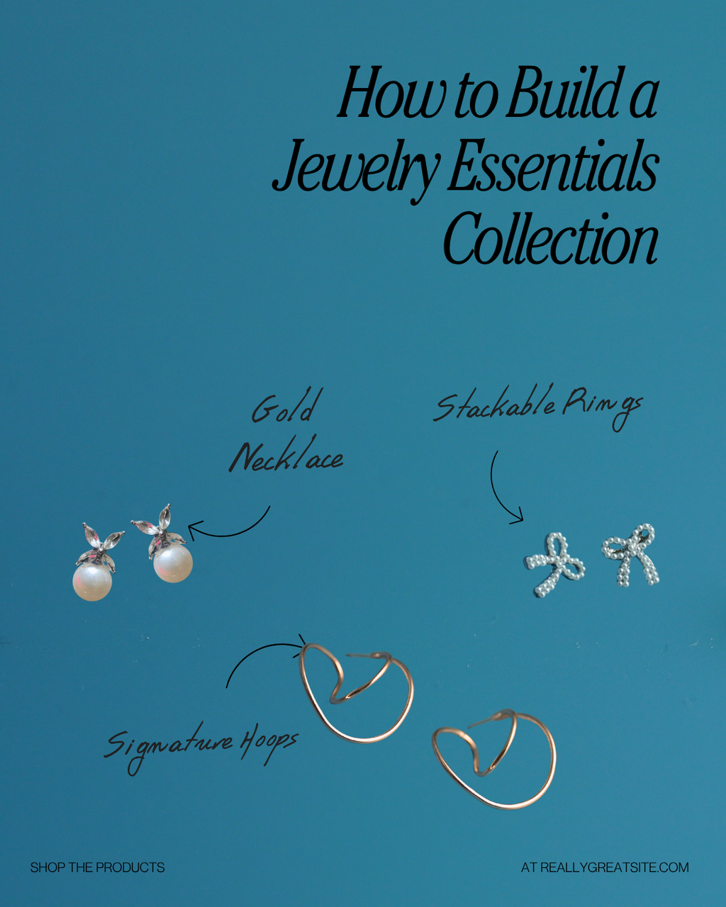 Rose Gold Abstract Sculptural Hoop Earrings - Artistic Statement Pieces